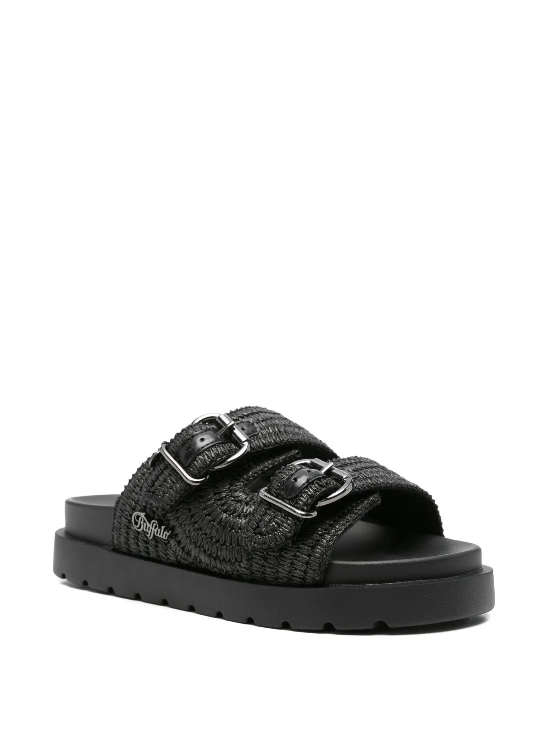 BUFFALO Buffalo - Sandali Neri da Donna - 3