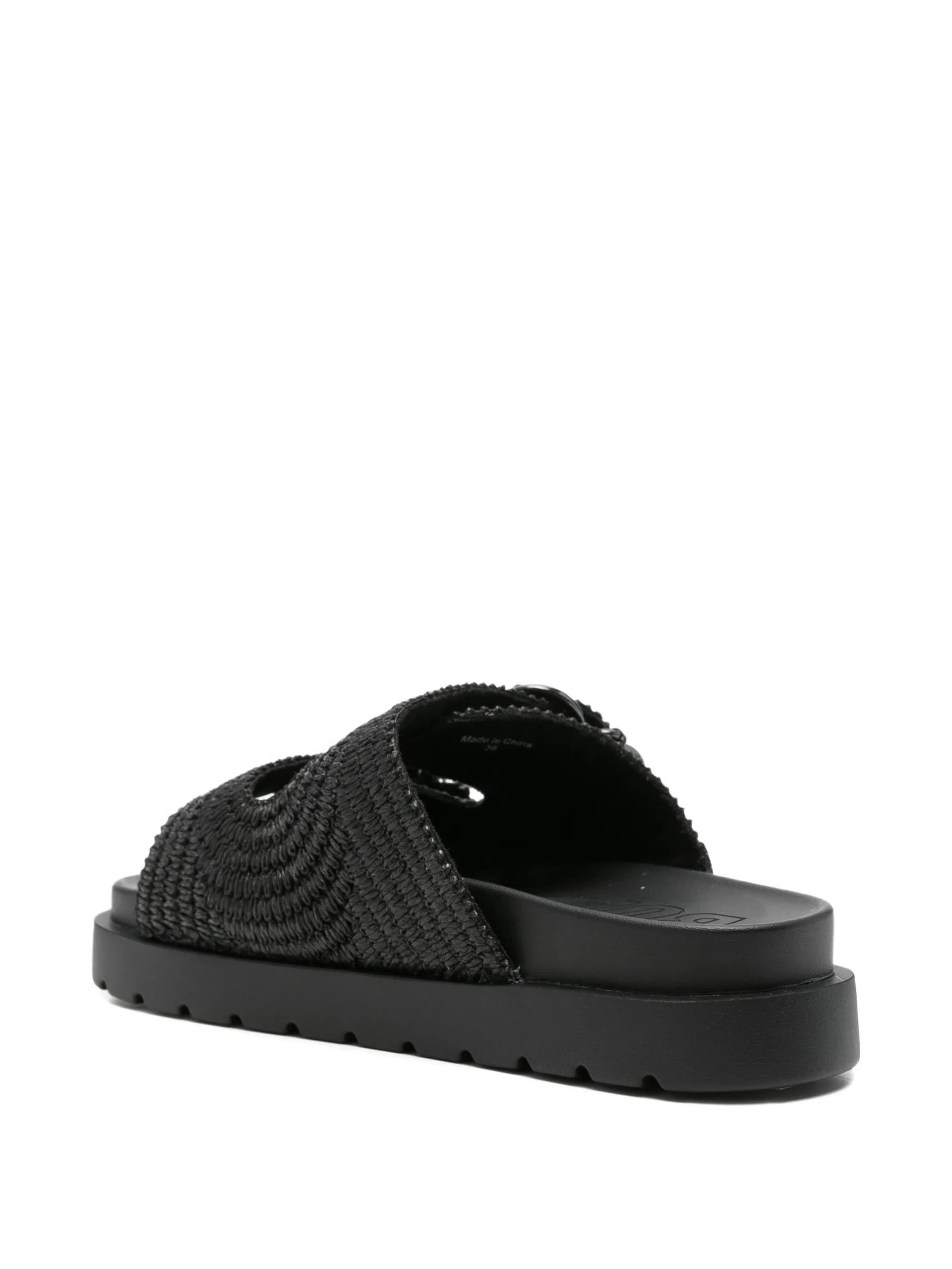 BUFFALO Buffalo - Sandali Neri da Donna - 4