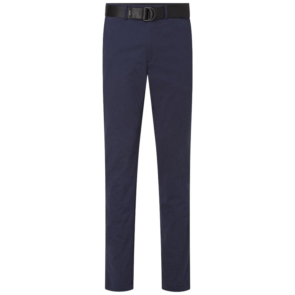 Calvin Klein pantalone blu con cintura K10K110979