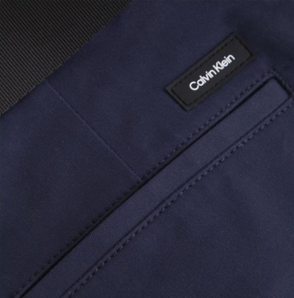 Calvin Klein pantalone blu con cintura K10K110979 - 3