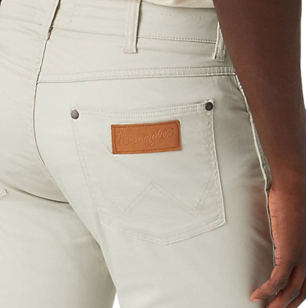 Wrangler pantalone panna Larston slim W18SEA38U - 5