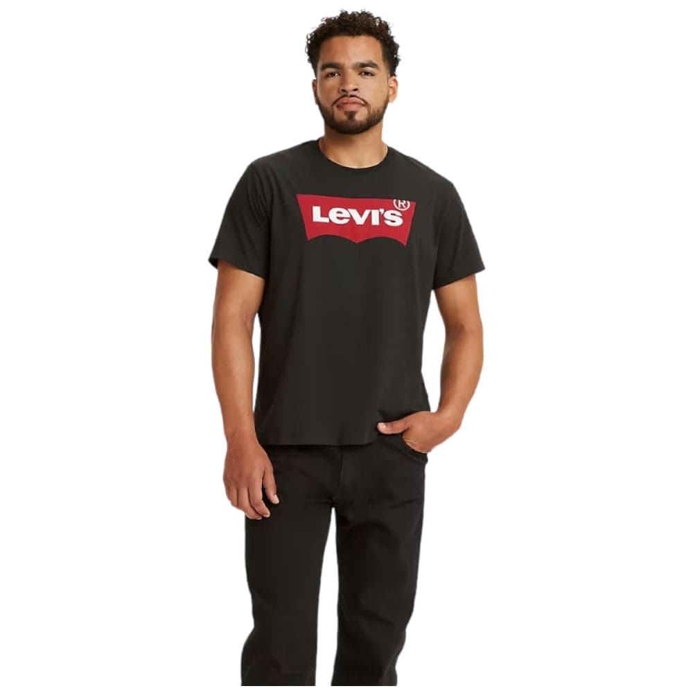 Levi's t-shirt nera logo grande 17783 0137 - 3