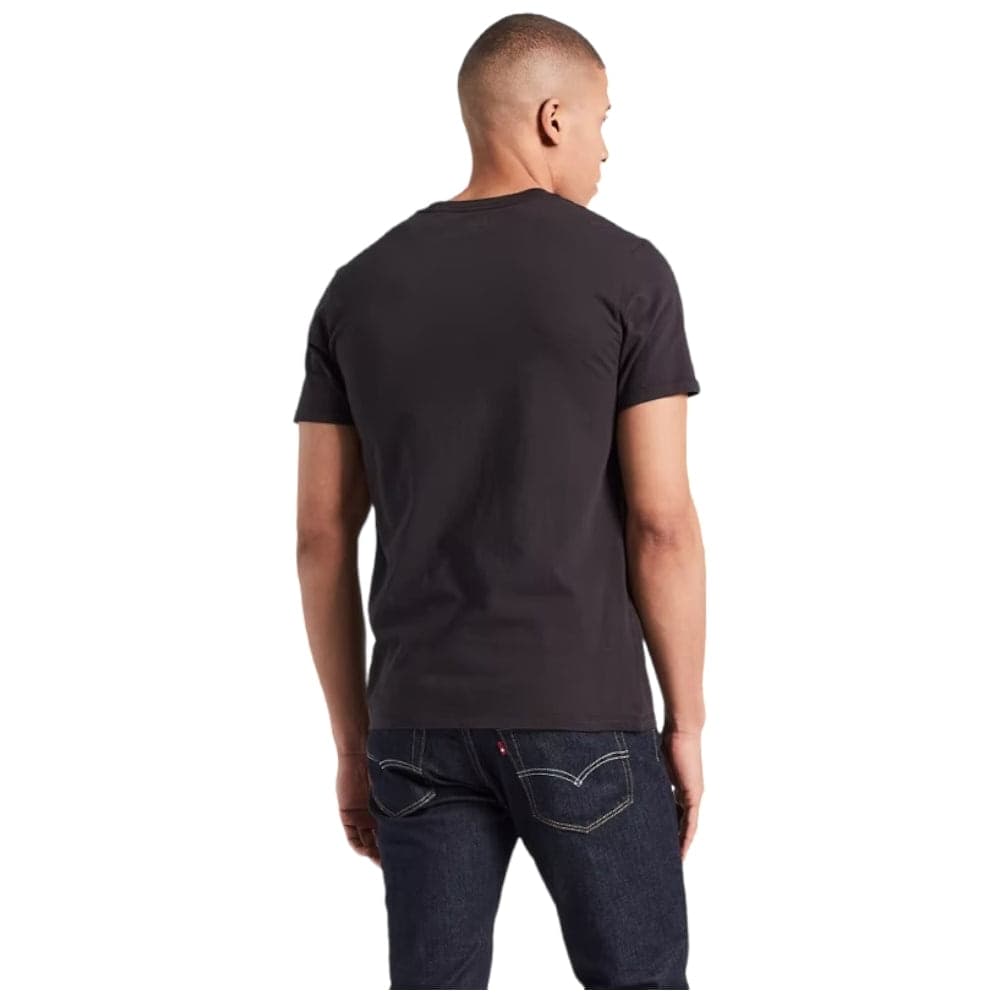 Levi's t-shirt nera logo piccolo 56605 0009 - 2