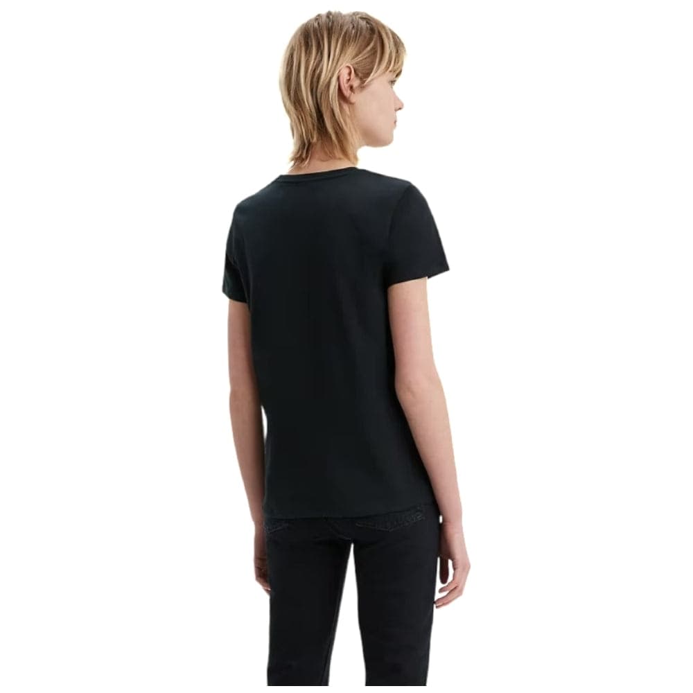 Levi's t-shirt nera logo grande 17369 0201 - 2