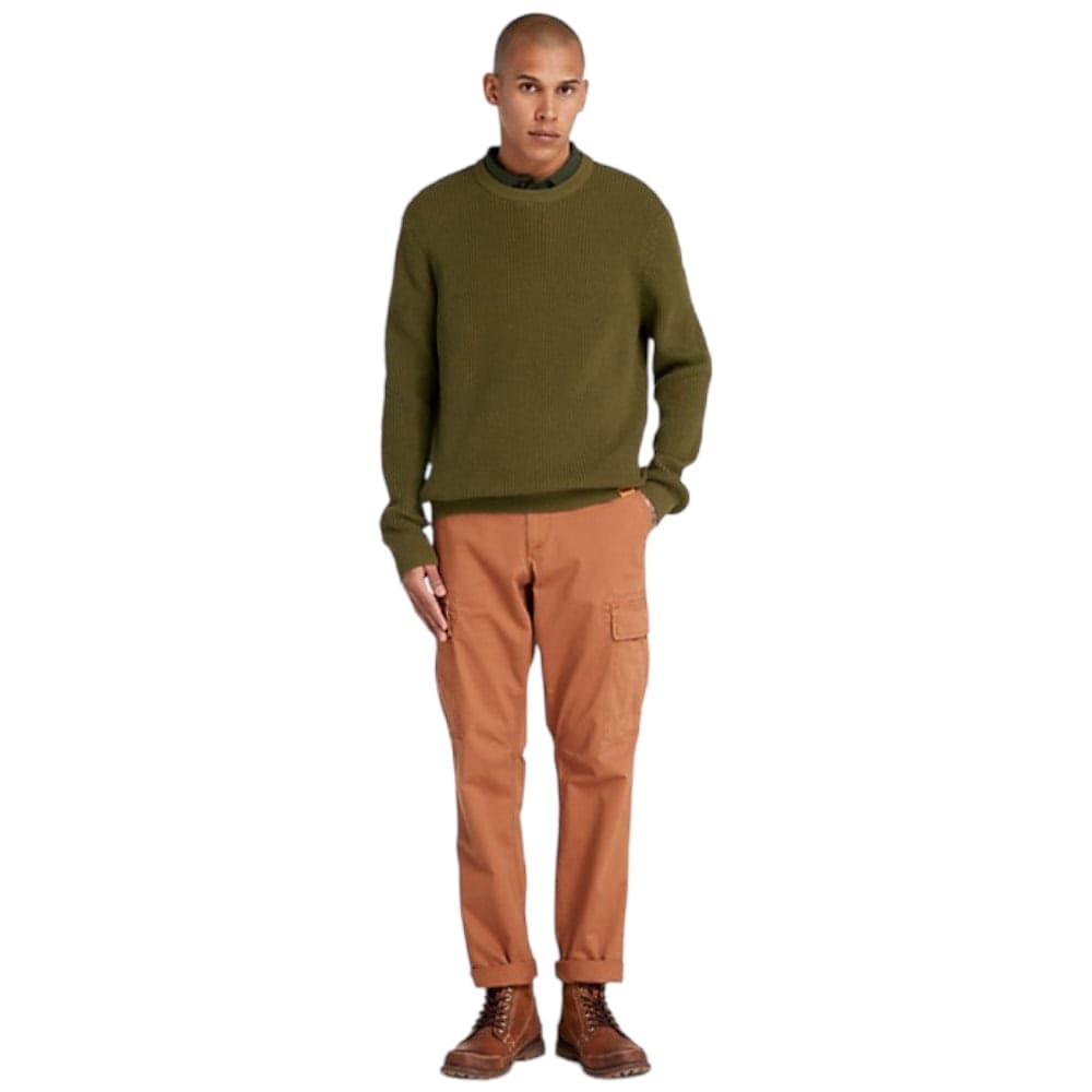 Timberland maglione verde oliva TB 0A6GX5302 - 4