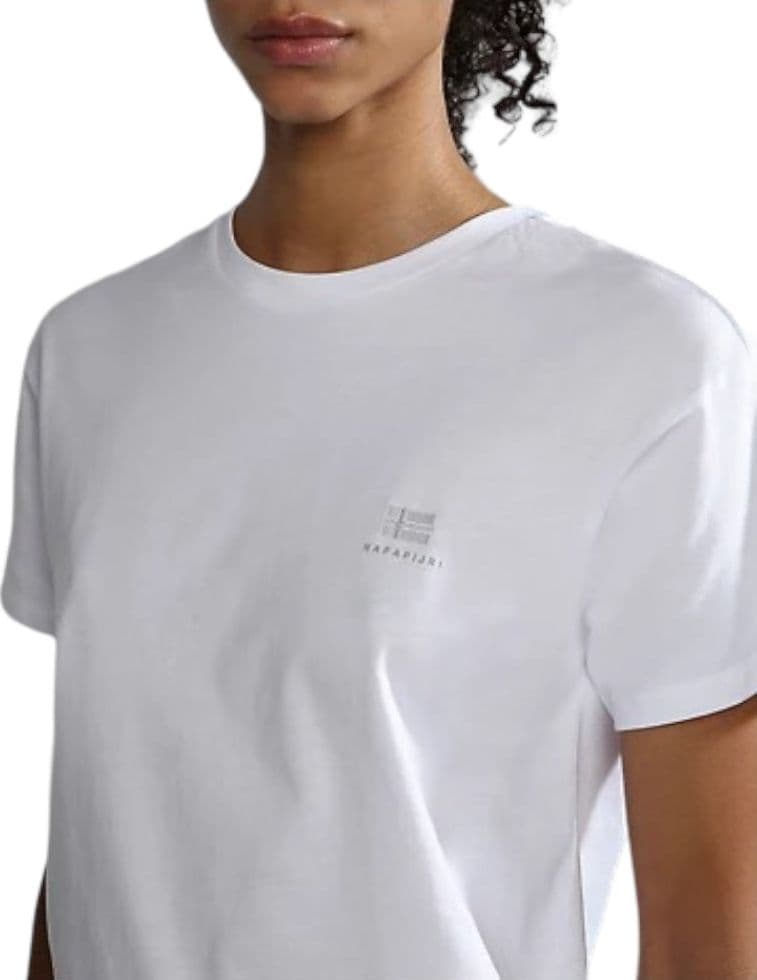 Napapijri t-shirt bianca Nina - 3