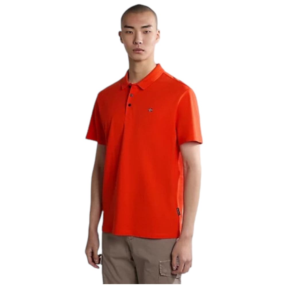 Napapijri polo rosso ciliegia  Ealis - 6