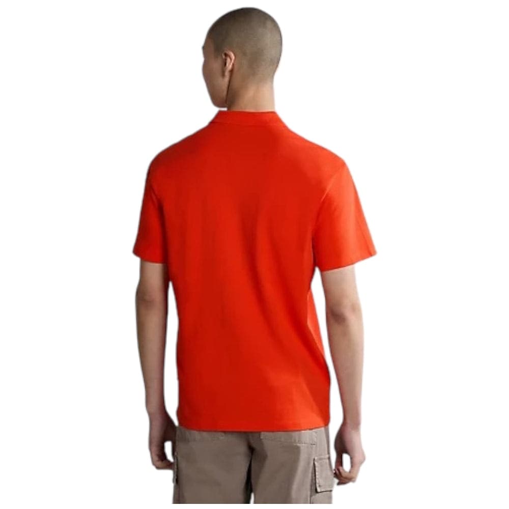 Napapijri polo rosso ciliegia  Ealis - 3