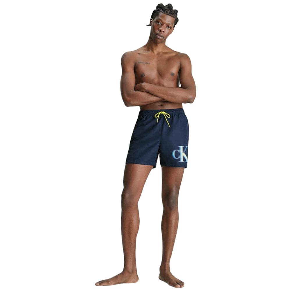 Calvin Klein costume pantaloncino blu KM0KM00800 - 5