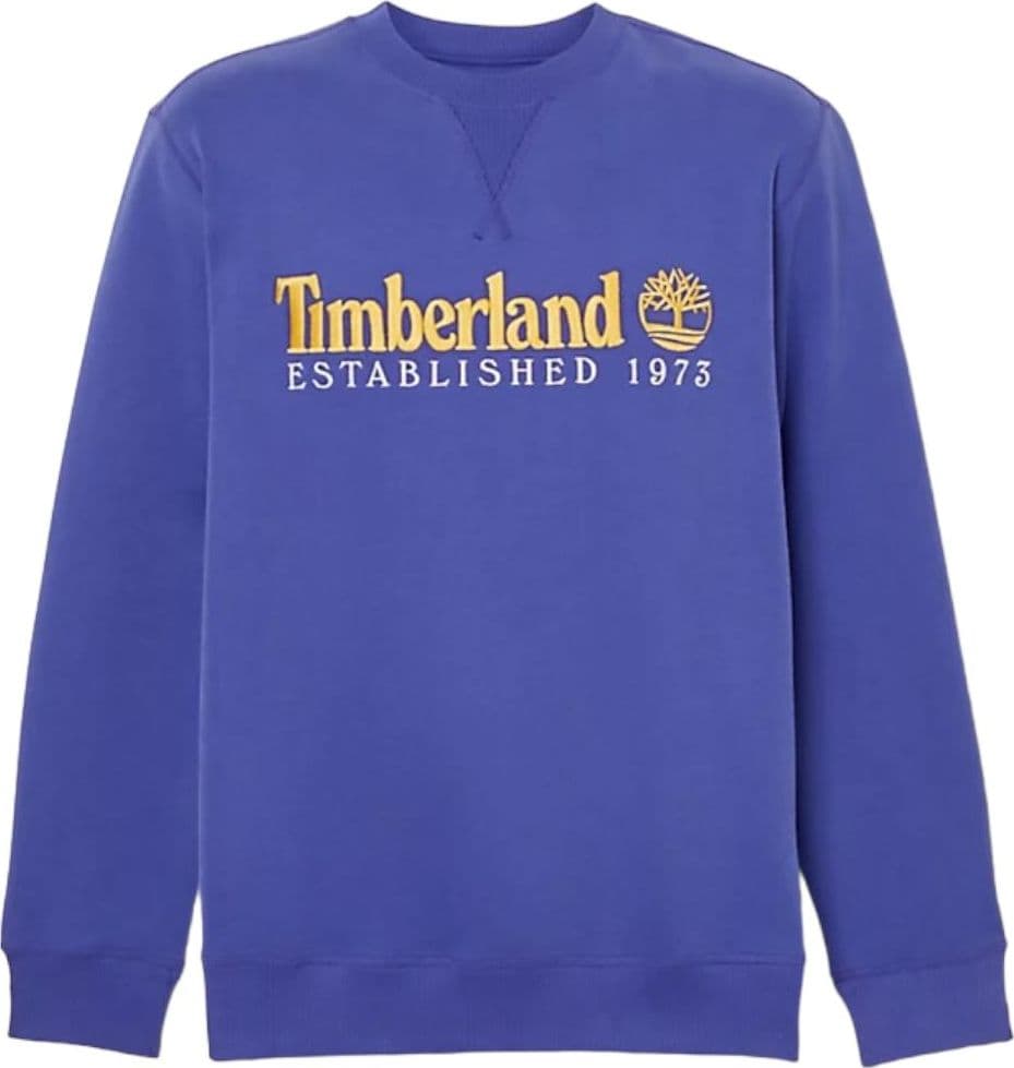 Timberland felpa blu melange1973 TB 0A65DDED5 - 3