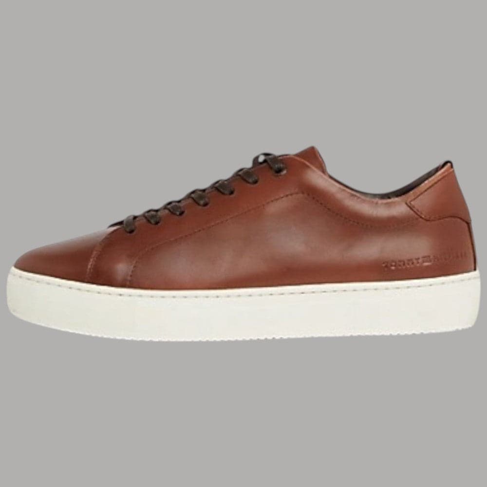 Tommy Hilfiger Heritage Cup sneakers uomo pelle 100% suola gomma naturale - 6