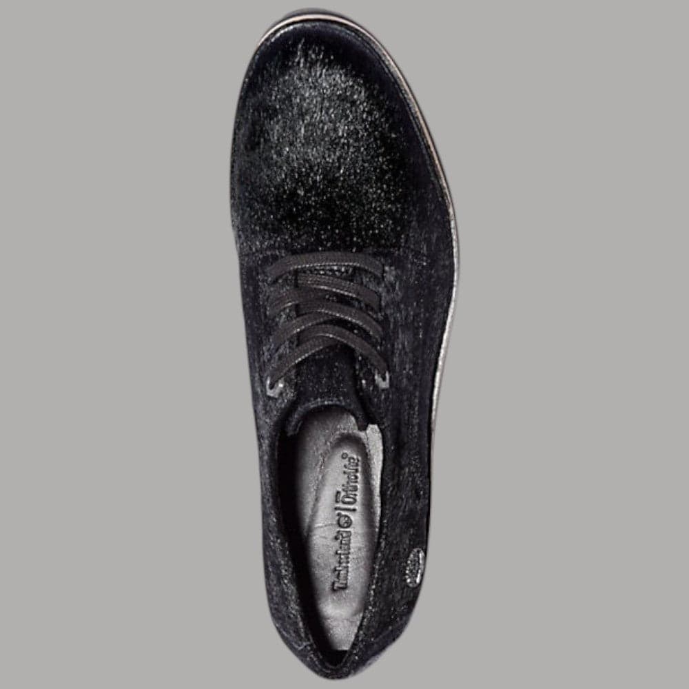 Timberland Oxford donna London Square pelle Better Leather eco-friendly tallone 3,5 cm - 4