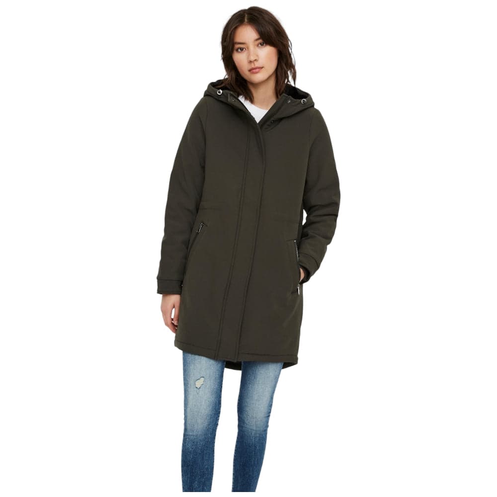 Vero Moda parka verde Clen Mila 10235311 - 7
