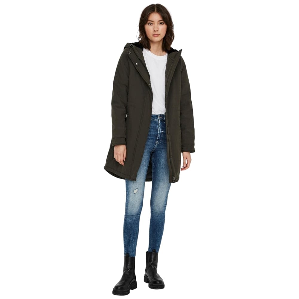 Vero Moda parka verde Clen Mila 10235311 - 2