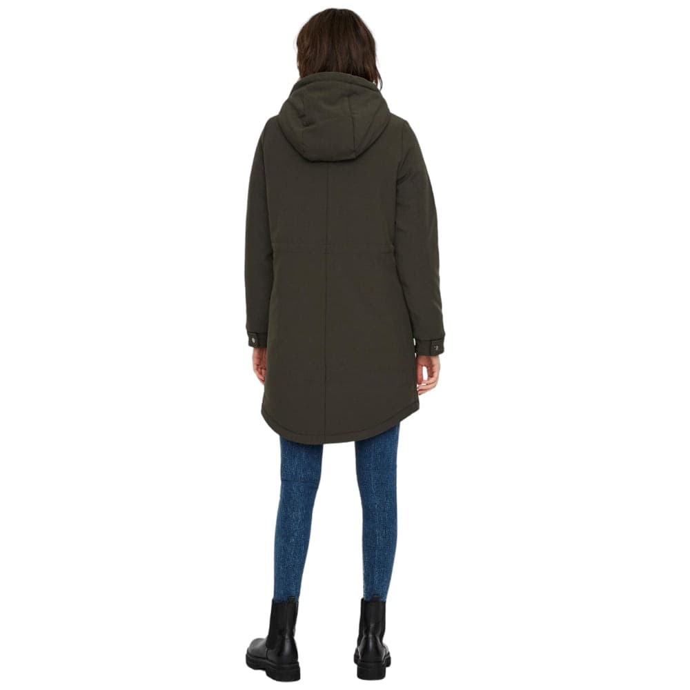 Vero Moda parka verde Clen Mila 10235311 - 4