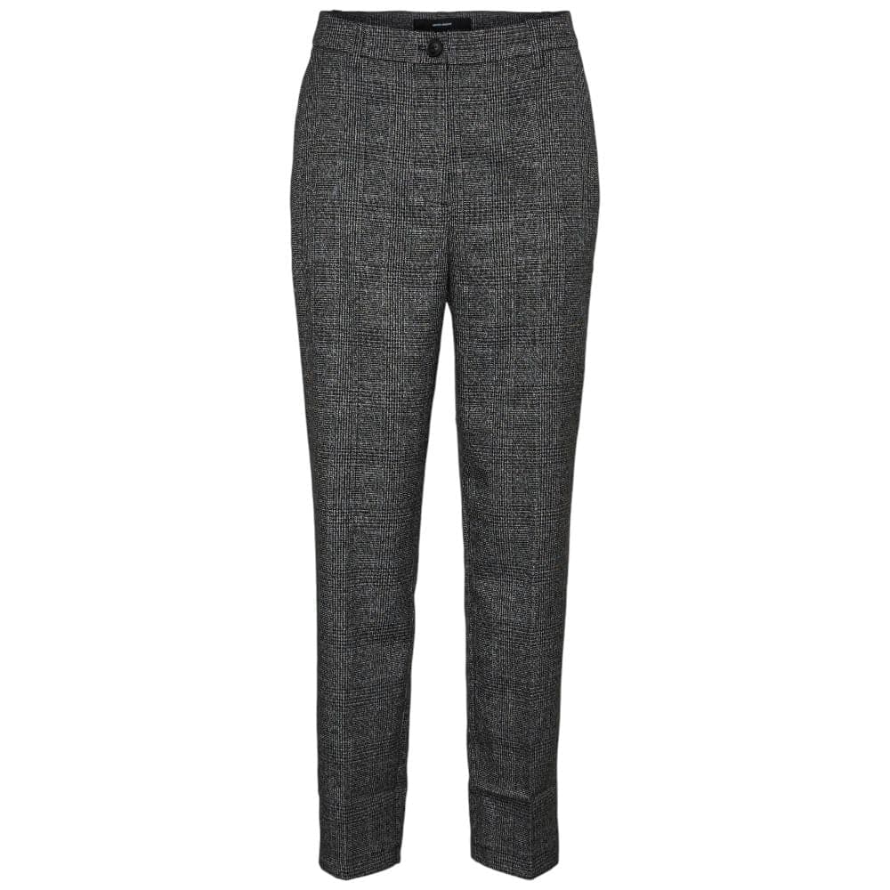 Vero Moda pantalone check grigio Mila 10291911 - 5