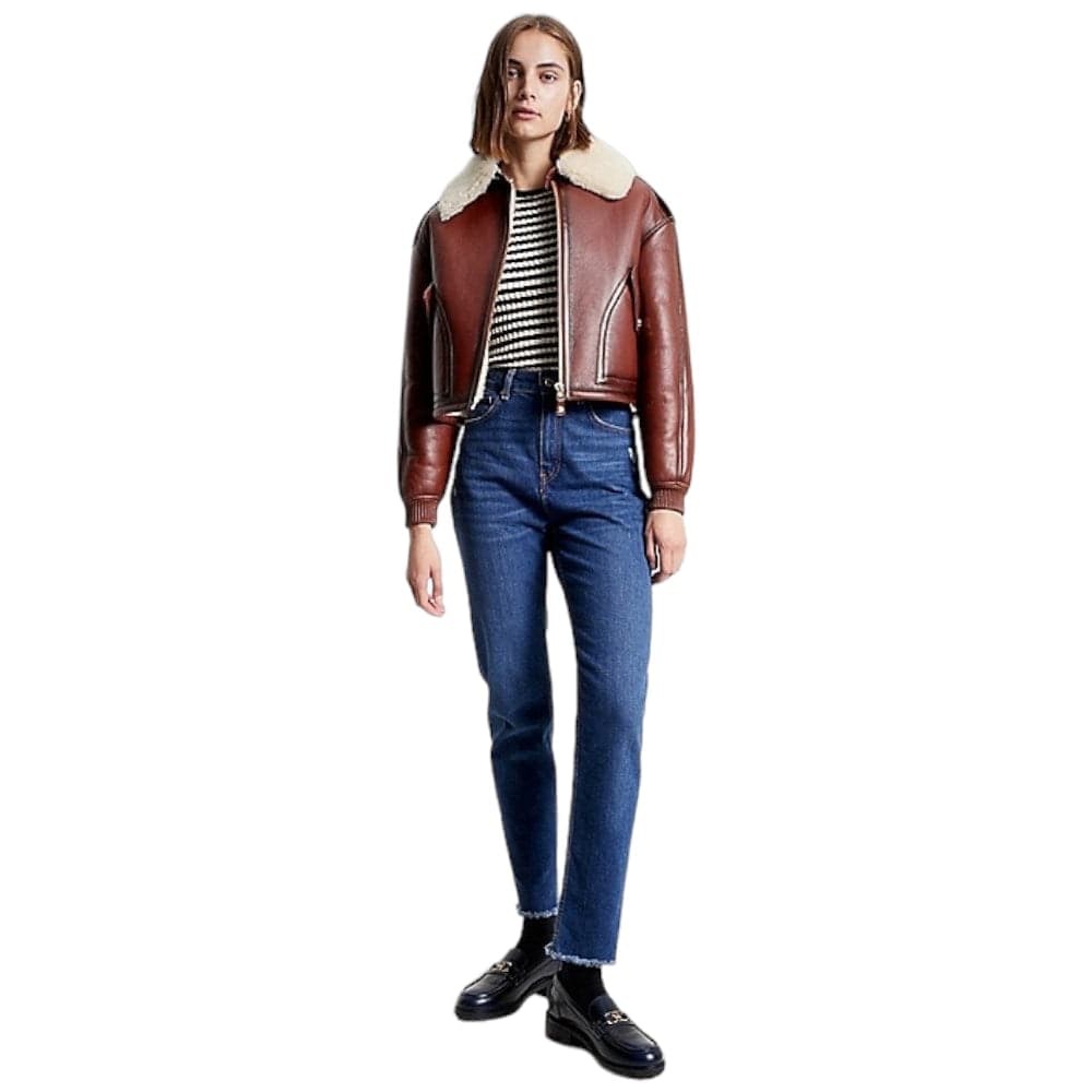 Tommy Hilfiger donna jeans vita alta carrot WW0WW39603 - 4