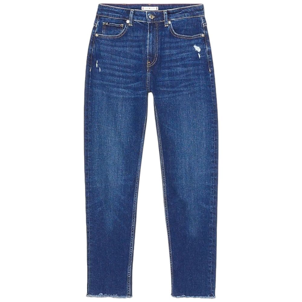 Tommy Hilfiger donna jeans vita alta carrot WW0WW39603 - 5