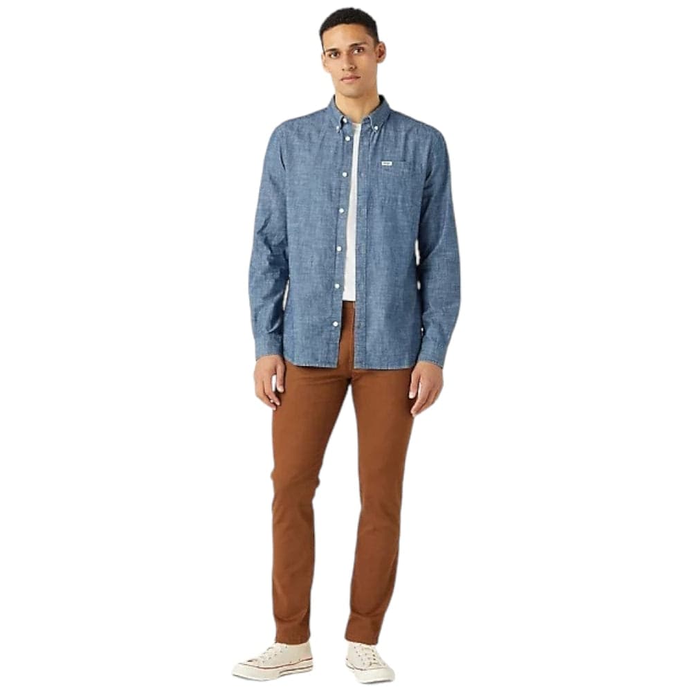 Wrangler panta jeans Larston Bison 112341457 - 5