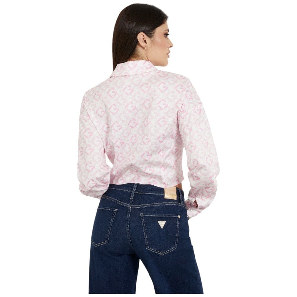 Guess camicia rosa DEA BOWED W4RH59 WE2Q0 - 2