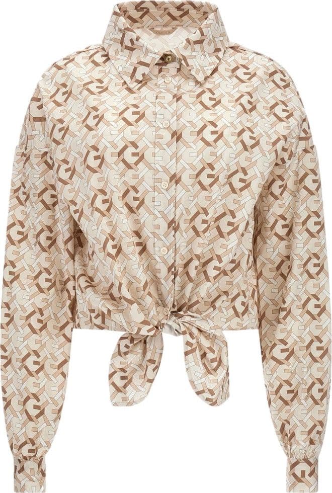 Guess camicia beige DEA BOWED W4RH59 WE2Q0 - 4