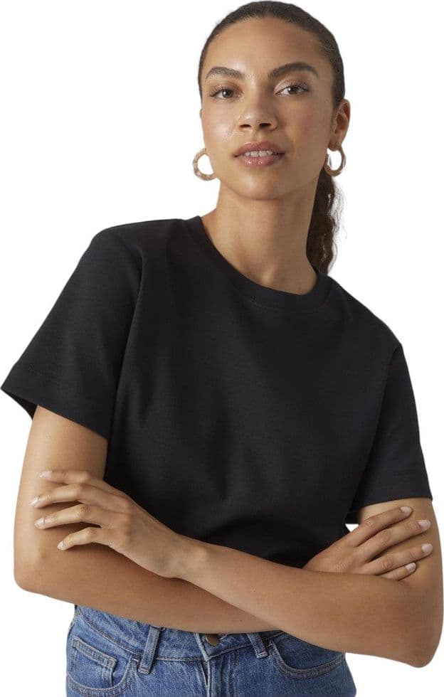 Vero Moda t-shirt nera Naima 10294544 - 2