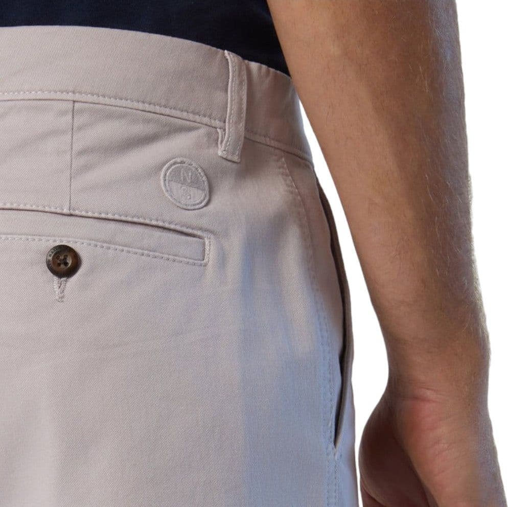 North Sails pantalone chino grigio slim fit Defender 673071 - 3