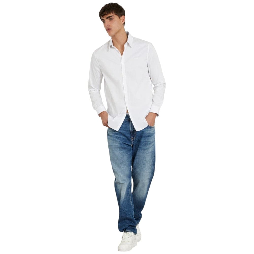 Guess camicia bianca slim M1YH20-W7ZK1 - 4
