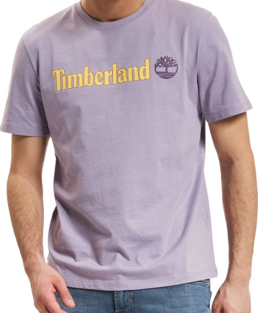 Timberland t-shirt glicine logo lineare TB0A5UPQEG7 - 4