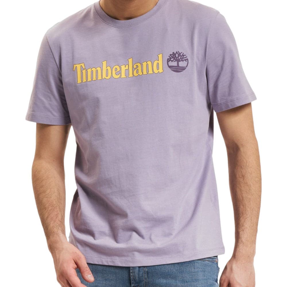 Timberland t-shirt glicine logo lineare TB0A5UPQEG7 - 4