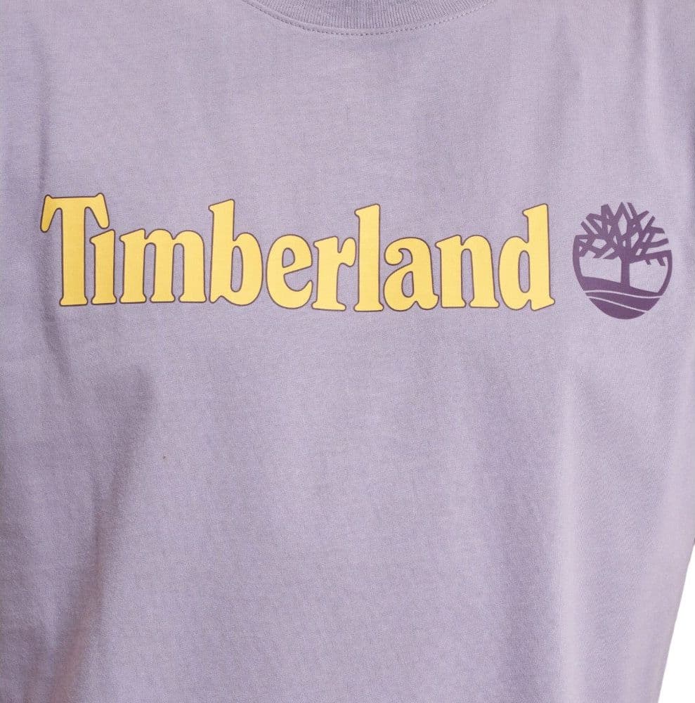 Timberland t-shirt glicine logo lineare TB0A5UPQEG7 - 2