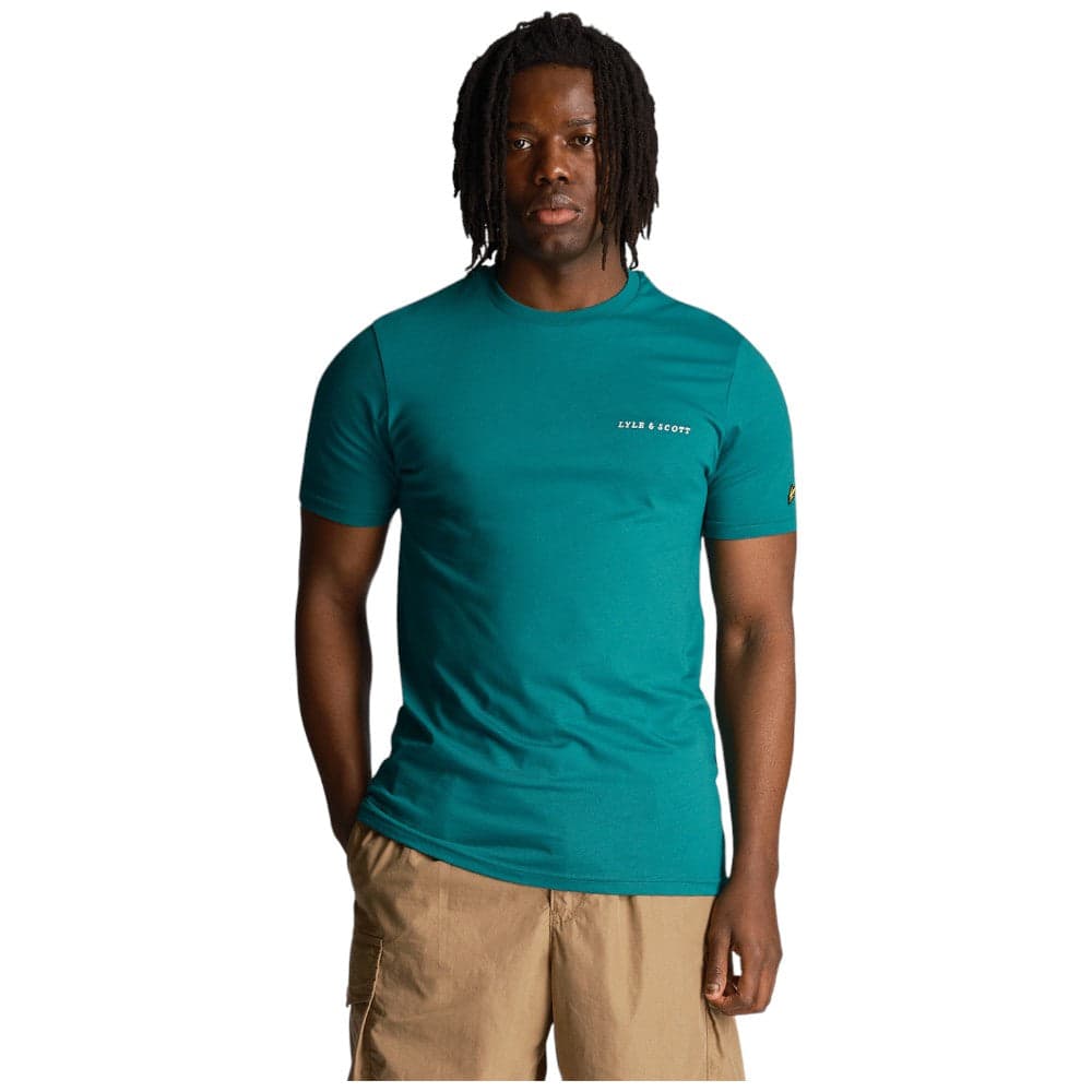 Lyle & Scott t-shirt court green TS2007V - 6