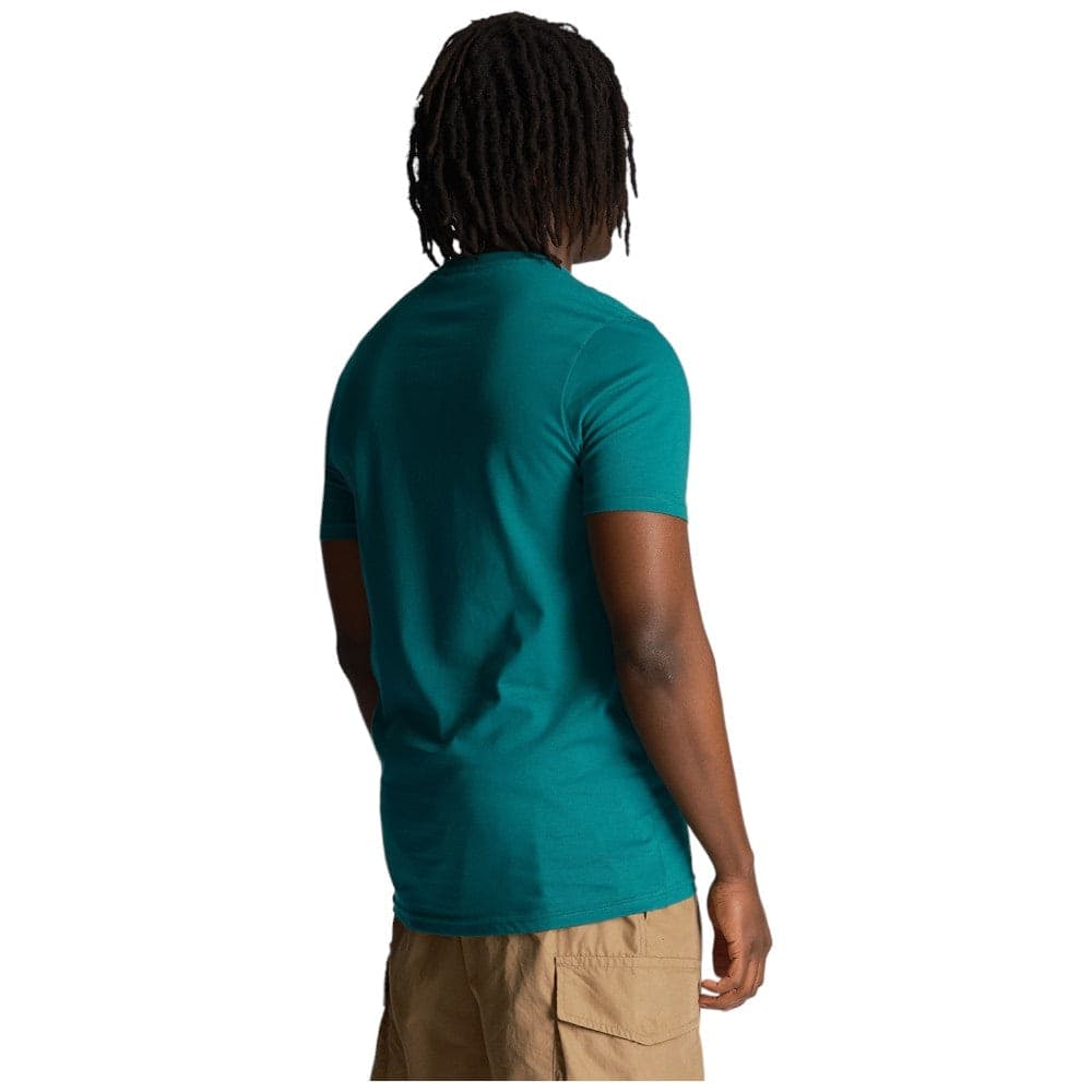 Lyle & Scott t-shirt court green TS2007V - 3
