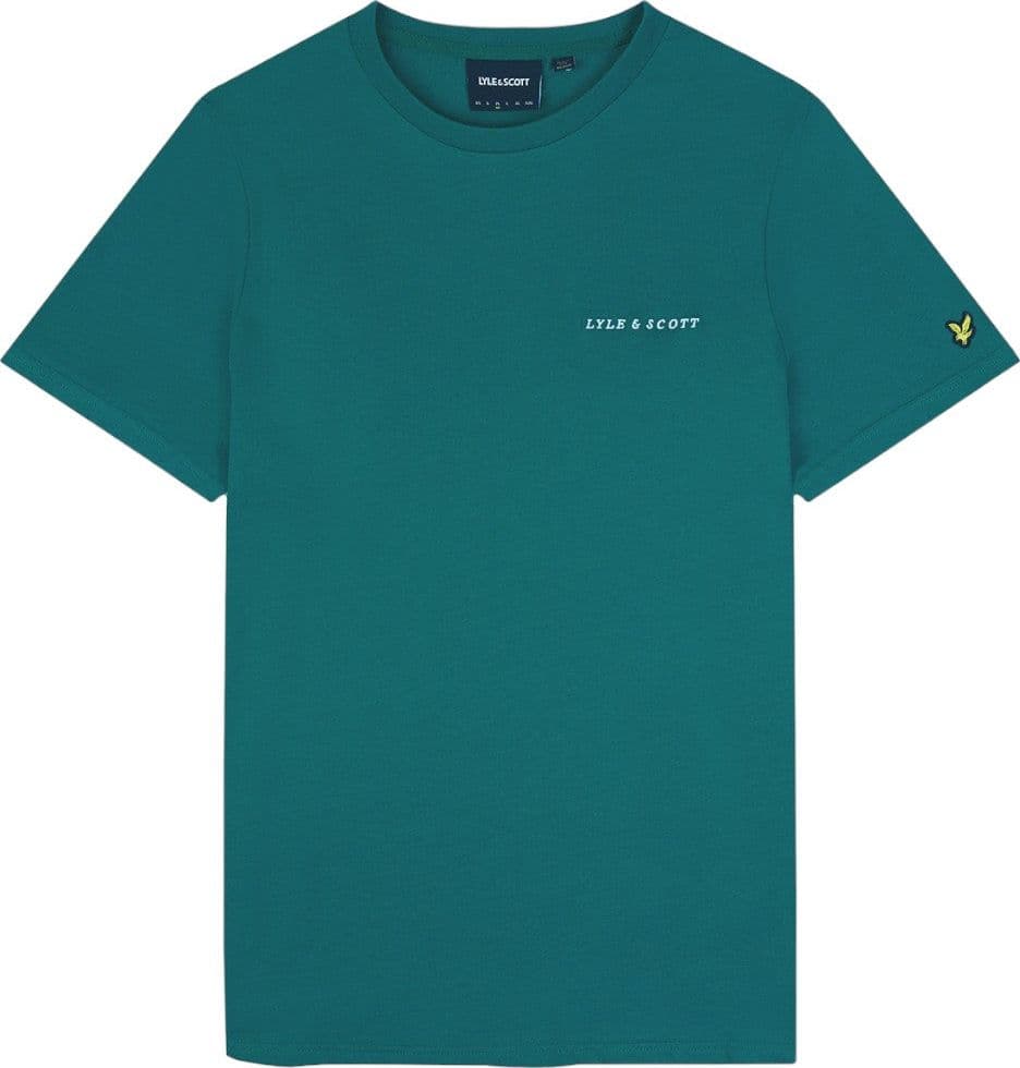 Lyle & Scott t-shirt court green TS2007V - 5