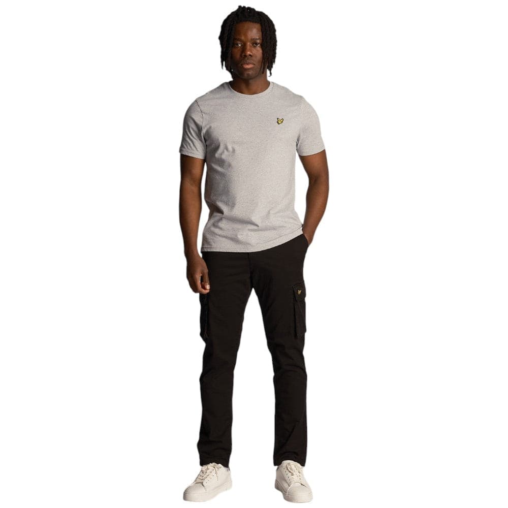 Lyle & Scott pantalone cargo nero TR1801ITA