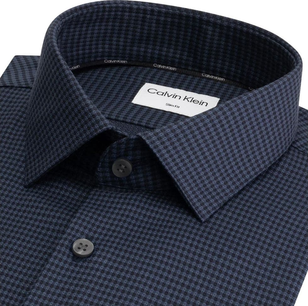 Calvin Klein camicia blu K10K112314 CHW - 2