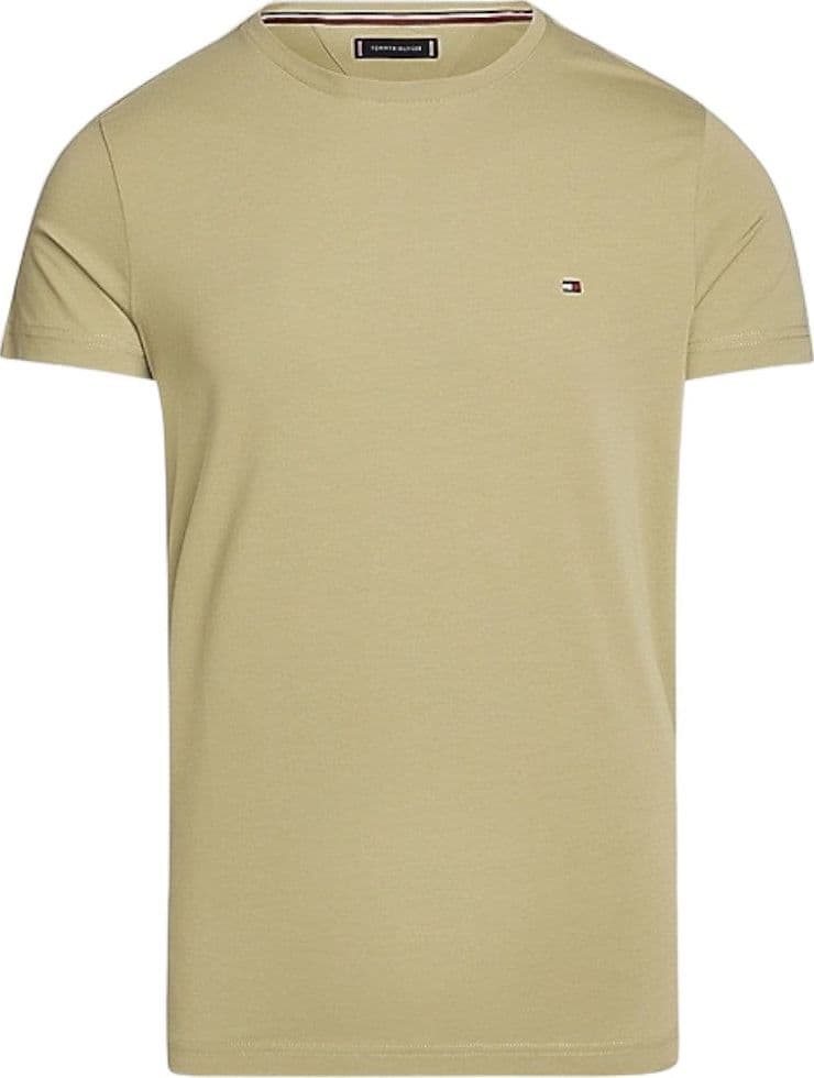 Tommy Hilfiger t-shirt verde logo piccolo MW0MW10800 - 6