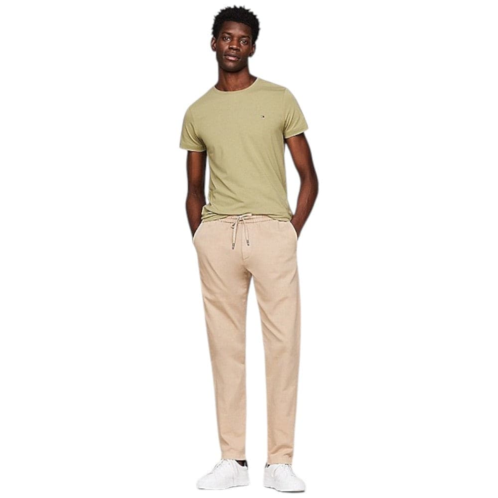 Tommy Hilfiger t-shirt verde logo piccolo MW0MW10800 - 4