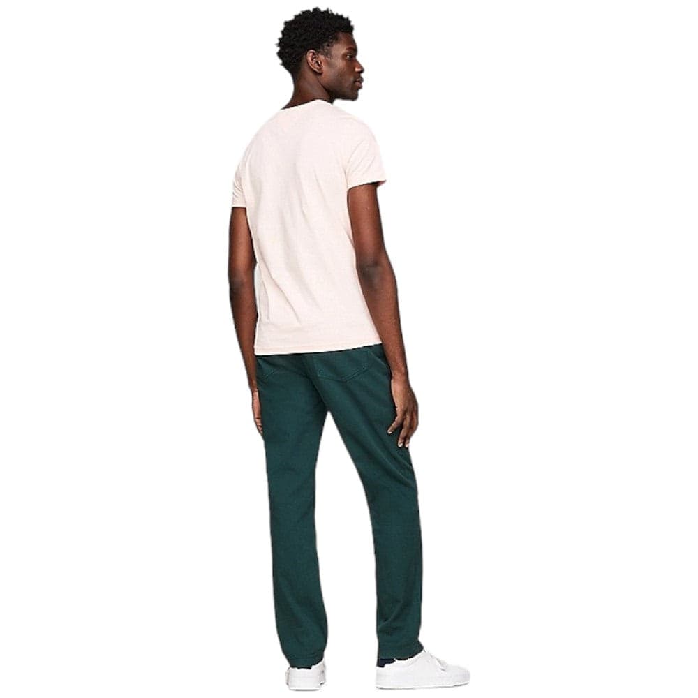 Tommy Hilfiger t-shirt rosa logo piccolo MW0MW10800 - 5