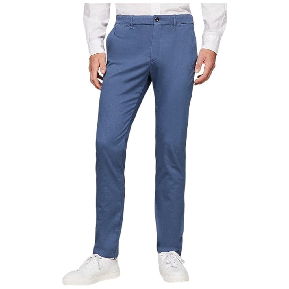 Tommy Hilfiger pantalone chino blu avion Bleecker MW0MW33937