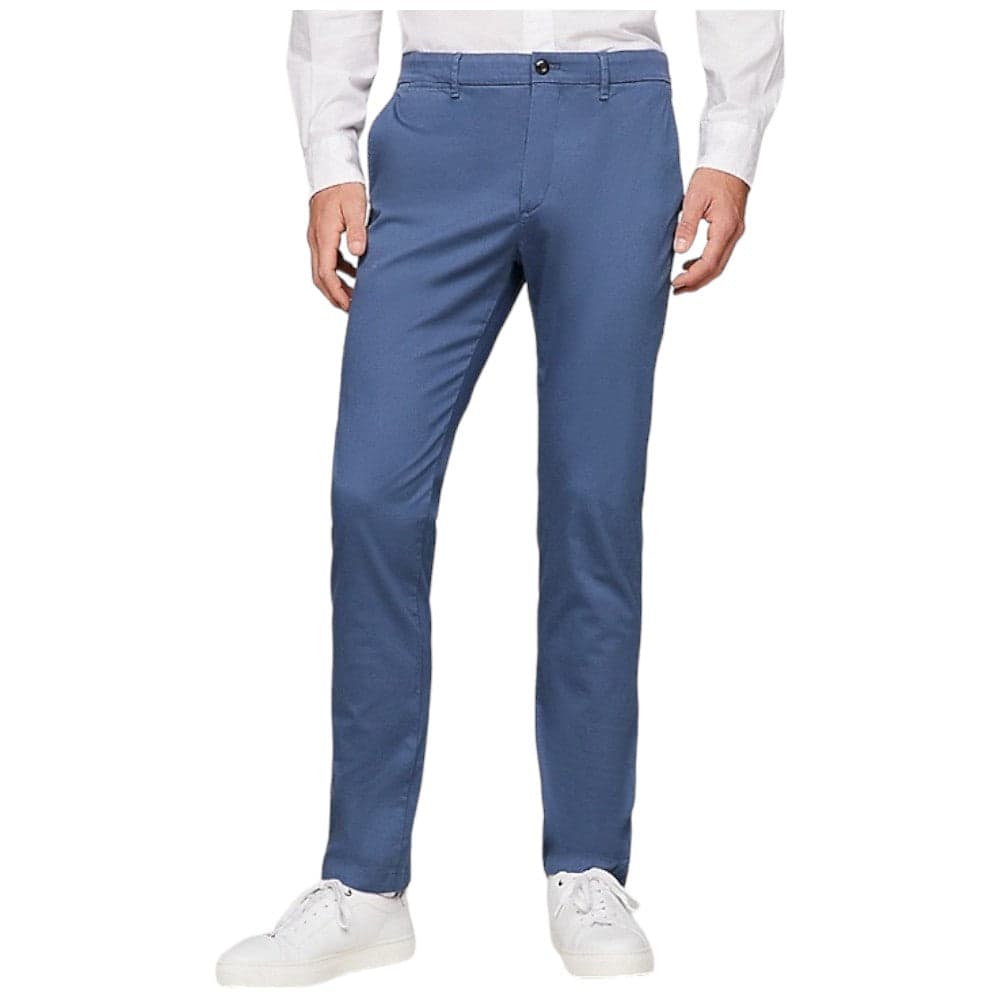 Tommy Hilfiger pantalone chino blu avion Bleecker MW0MW33937 - 6