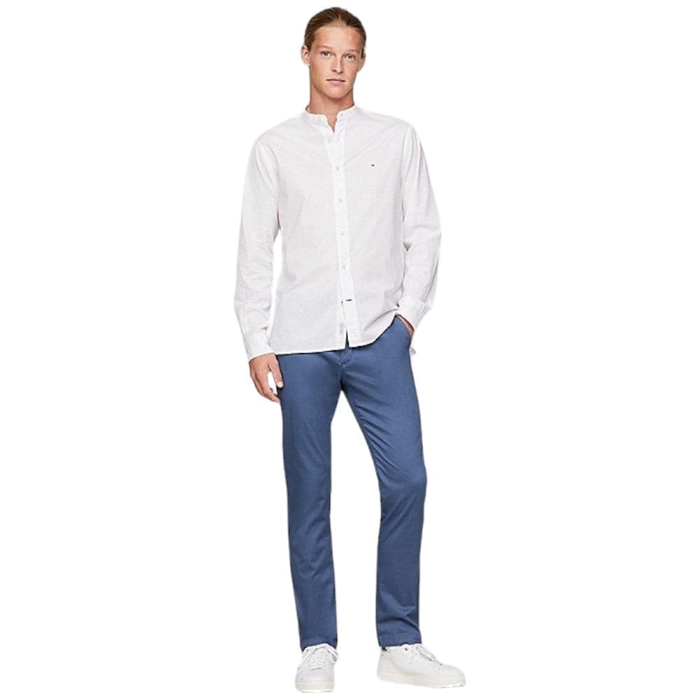 Tommy Hilfiger pantalone chino blu avion Bleecker MW0MW33937 - 2