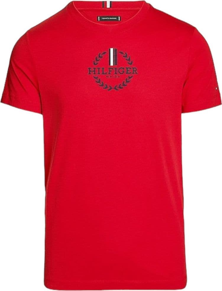 Tommy Hilfiger t-shirt rossa MW0MW34388 - 5