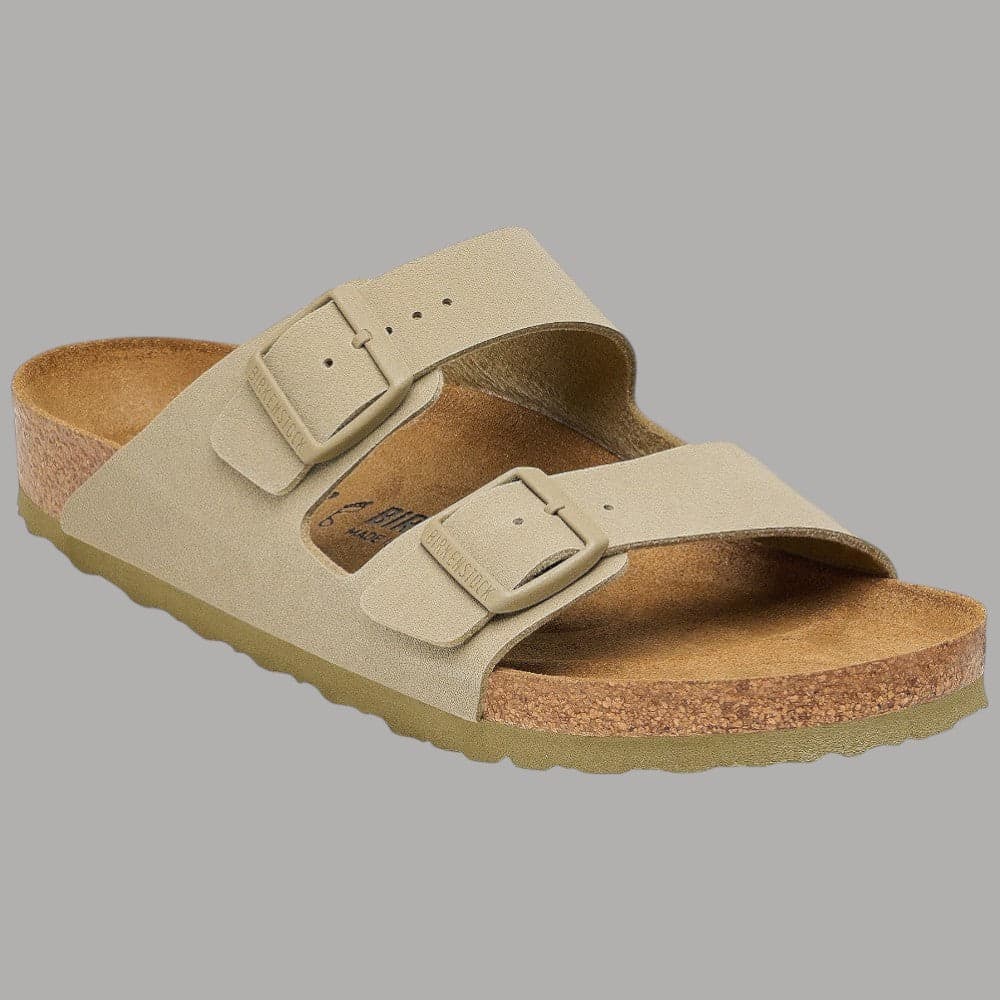 Birkenstock Ciabatte Arizona Narrow Fit Plantare Anatomico Suola EVA Khaki - 2