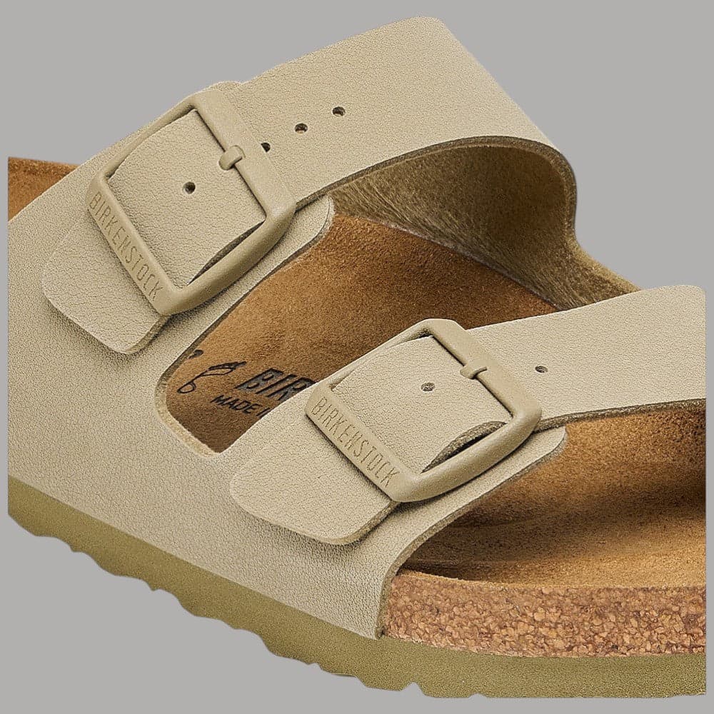 Birkenstock Ciabatte Arizona Narrow Fit Plantare Anatomico Suola EVA Khaki - 4