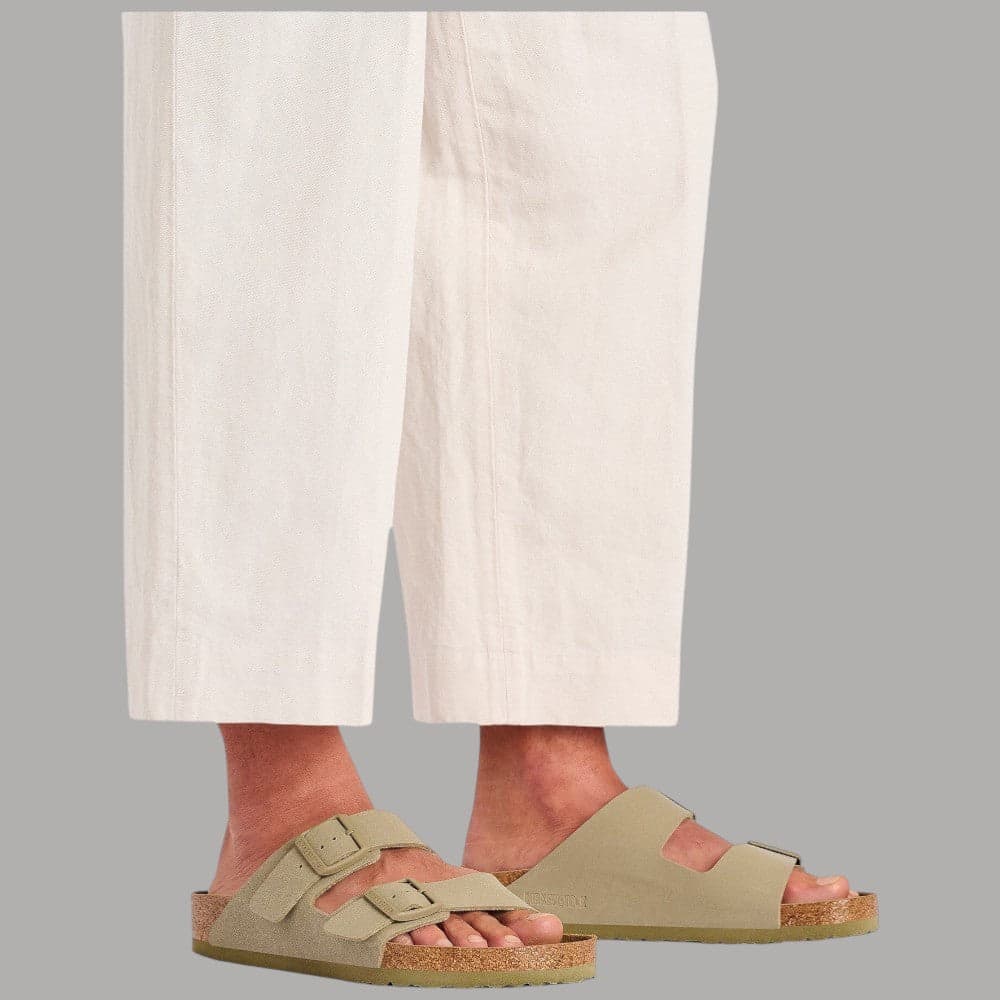 Birkenstock Ciabatte Arizona Narrow Fit Plantare Anatomico Suola EVA Khaki - 8