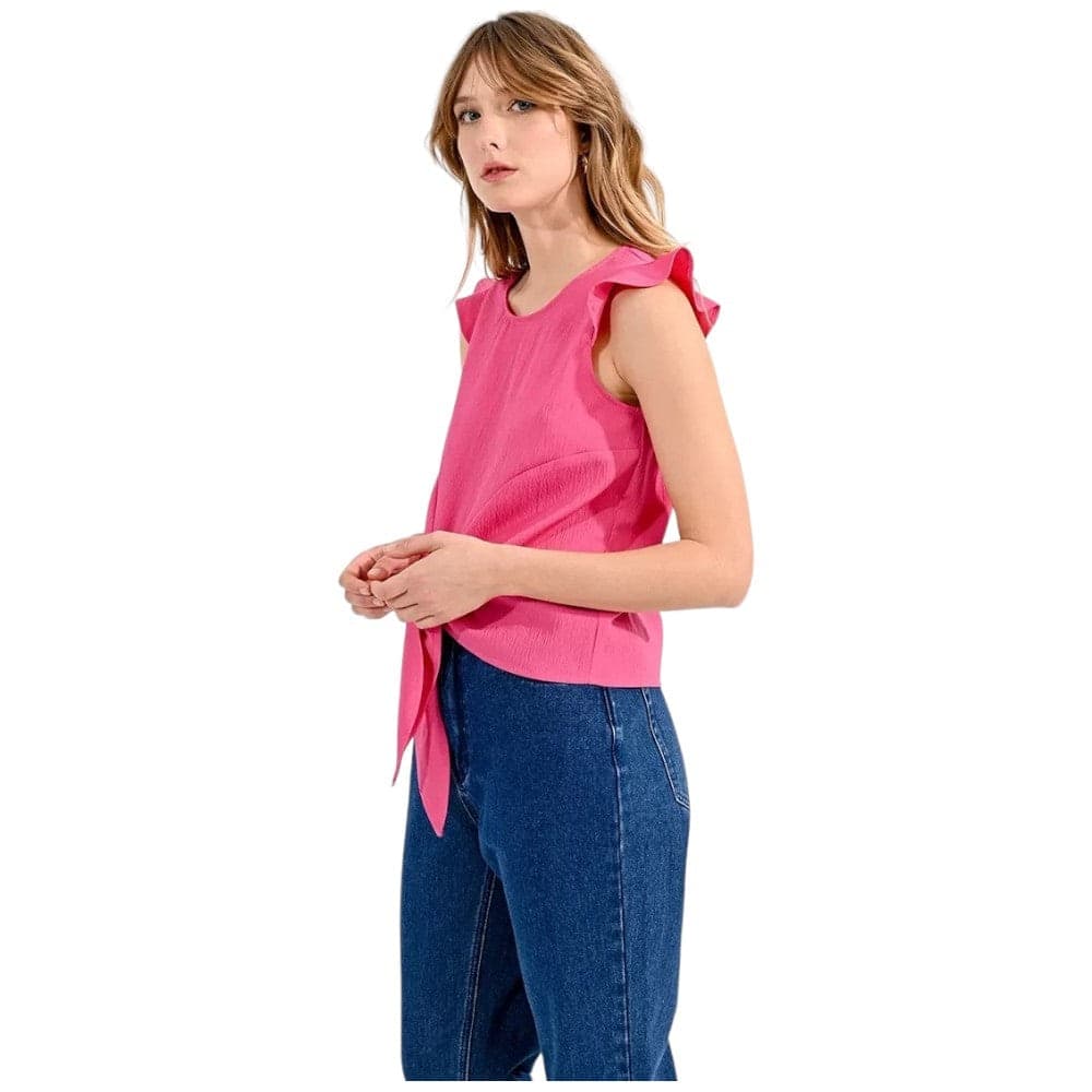 Molly Bracken top t-shirt rosa T922ACP - 2