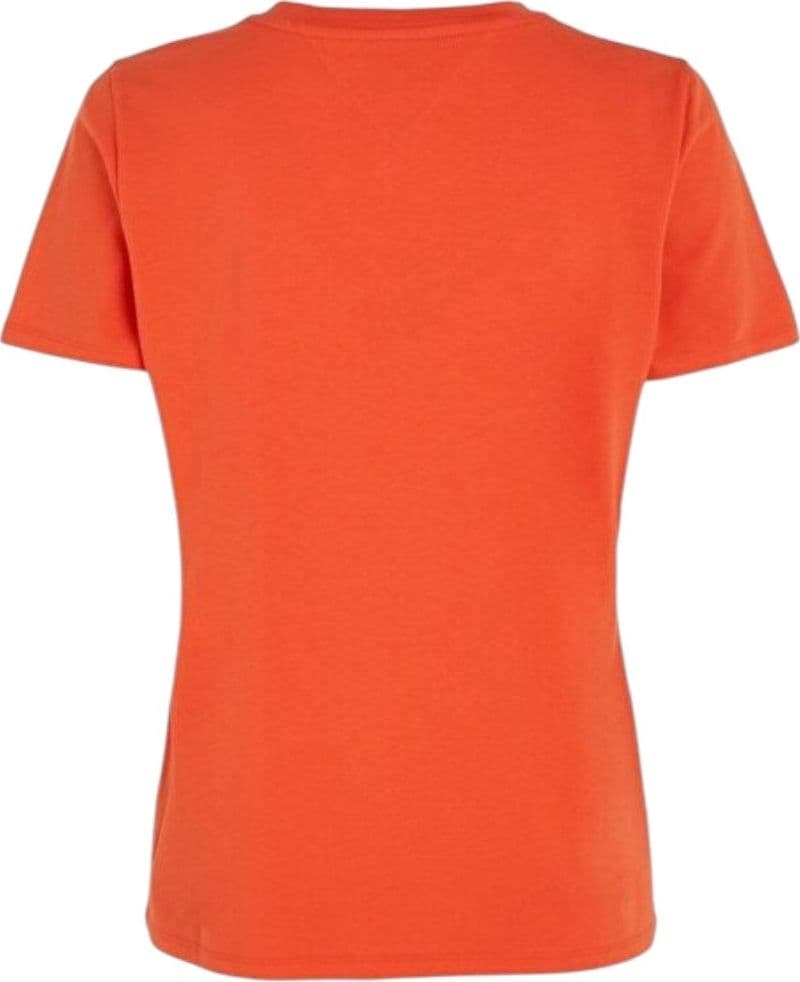 Tommy Hilfiger t-shirt arancio logo mini corp WW0WW37877 - 2