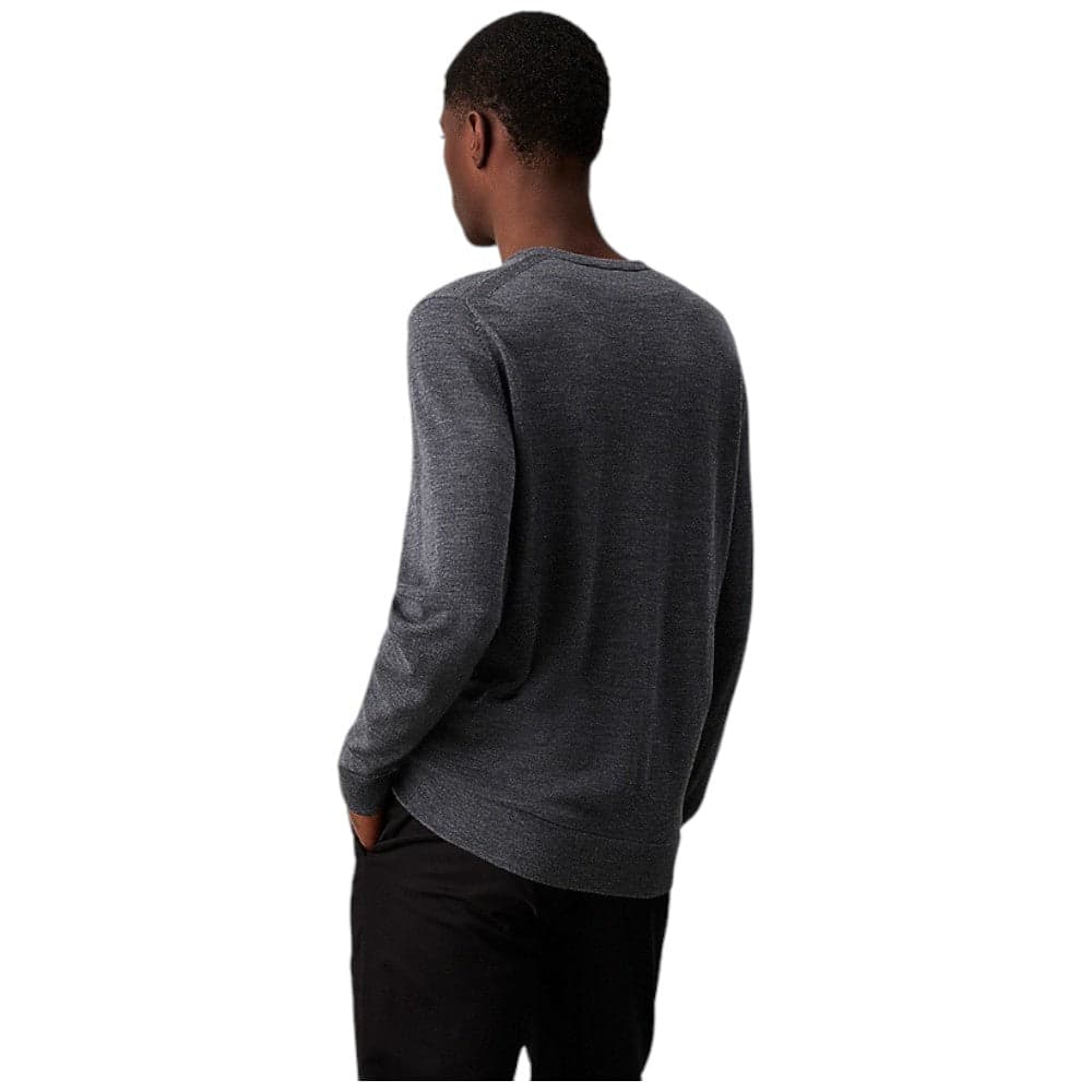 Calvin Klein maglioncino merino grigio K10K109474P4E - 3