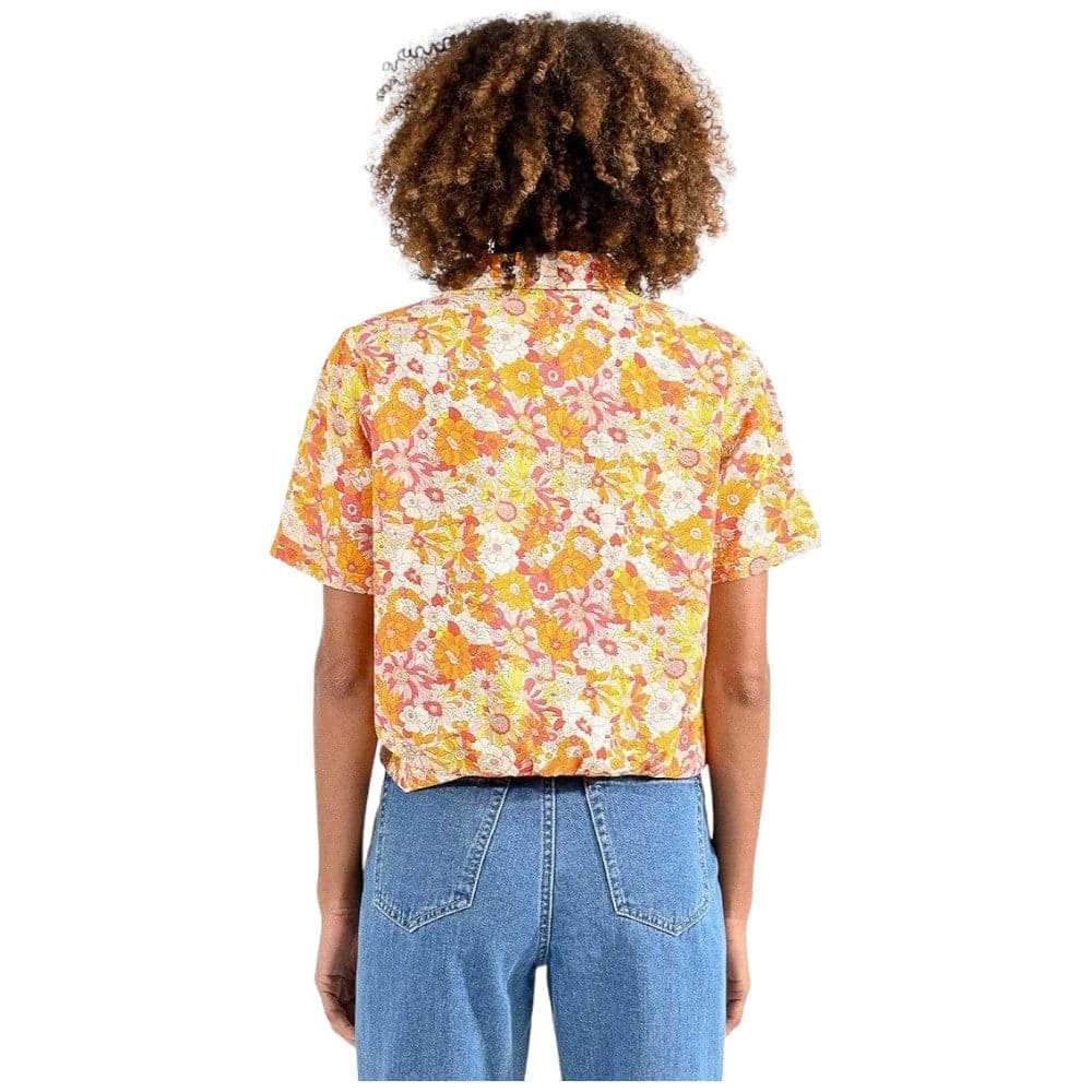 Molly Bracken camicia floreale arancione LA1287ACP - 4